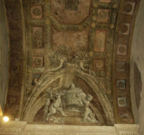 Particolare della cappella Riminaldi in San Francesco
