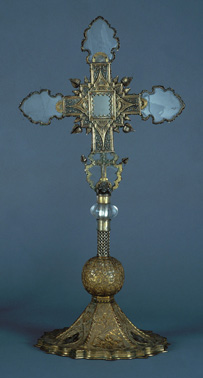 Cabrino Notari da Cremona, Reliquiario a croce