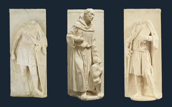 Le sculture della tomba di Francesco Sacrati